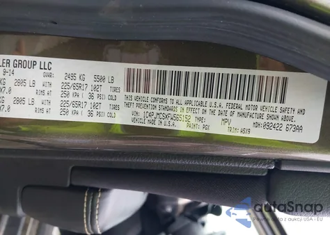 2015 Jeep Cherokee Latitude z USA, uszkodzony, nr VIN 1C4PJMCSXFW565152